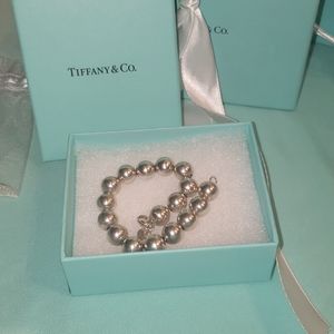 Tiffany &.Co Ball Bracelet 8mm , 7"